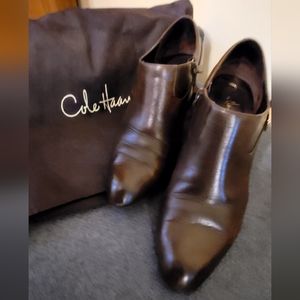 Cole Haan womens 10 brown 2 1/2" bootie